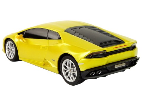 Auto R/C Lamborghini Huracan 1:24 Rastar Żółty Auto R/C Lamborghini Huracan 1:24 Rastar Żółty