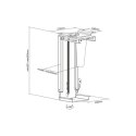 Digitus PC Table Mount DA-90411, 30-51 cm, stal, czarna