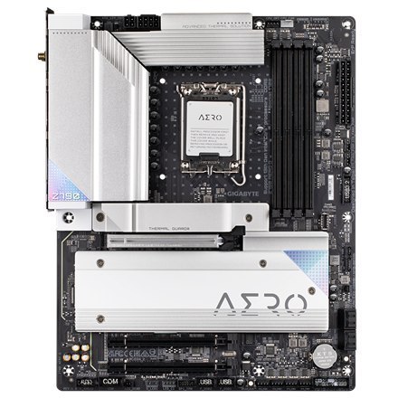 Gigabyte Z790 AERO G 1.0 M/B Rodzina procesorów Intel, Gniazdo procesora LGA1700, Pamięć DDR5 DIMM, Gniazda pamięci 4, Obsługiwa Gigabyte Z790 AERO G 1.0 M/B Rodzina procesorów Intel, Gniazdo procesora LGA1700, Pamięć DDR5 DIMM, Gniazda pamięci 4, Obsługiwa