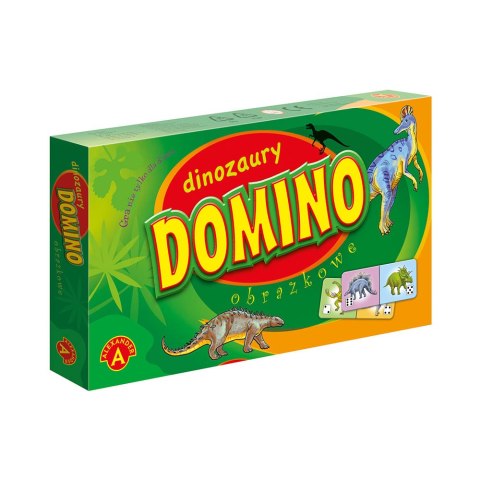 ALEXANDER Domino- dinozaury gra edukacyjna 4+ ALEXANDER Domino- dinozaury gra edukacyjna 4+