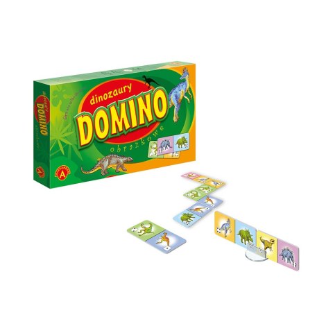 ALEXANDER Domino- dinozaury gra edukacyjna 4+ ALEXANDER Domino- dinozaury gra edukacyjna 4+