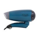 Adler Hair Dryer AD 2263 1800 W, Number of temperature settings 2, Blue