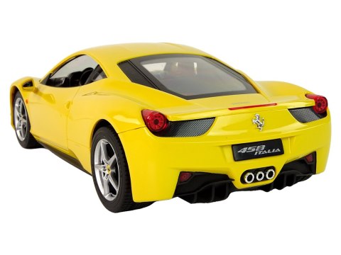 Auto R/C Ferrari Italia Rastar 1:14 Żółte Auto R/C Ferrari Italia Rastar 1:14 Żółte
