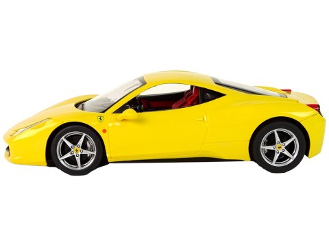 Auto R/C Ferrari Italia Rastar 1:14 Żółte Auto R/C Ferrari Italia Rastar 1:14 Żółte