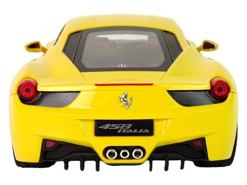 Auto R/C Ferrari Italia Rastar 1:14 Żółte Auto R/C Ferrari Italia Rastar 1:14 Żółte