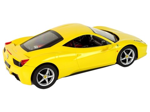 Auto R/C Ferrari Italia Rastar 1:14 Żółte Auto R/C Ferrari Italia Rastar 1:14 Żółte