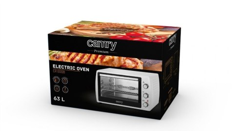 Camry Mini Oven CR 6008 63 L, stołowy, biały, 2200 W Camry Mini Oven CR 6008 63 L, stołowy, biały, 2200 W