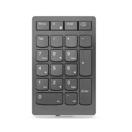 Lenovo Go Bezprzewodowa klawiatura numeryczna Storm Grey