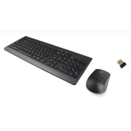 Lenovo Wireless Combo Keyboard Mouse 510 2,4 GHz Wireless via Nano USB, układ klawiatury angielski, czarny