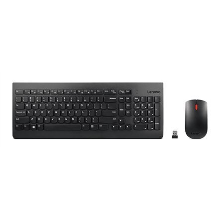 Lenovo Wireless Combo Keyboard Mouse 510 2,4 GHz Wireless via Nano USB, układ klawiatury angielski, czarny Lenovo Wireless Combo Keyboard Mouse 510 2,4 GHz Wireless via Nano USB, układ klawiatury angielski, czarny