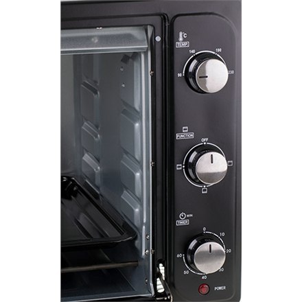 Mesko Piekarnik MS 6021 66 L, wolnostojący, 3000 W, czarny Mesko Piekarnik MS 6021 66 L, wolnostojący, 3000 W, czarny