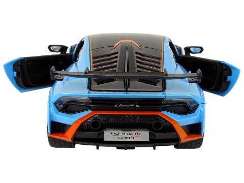 Auto R/C Lamborghini Huracan 1:14 Rastar Niebieskie Auto R/C Lamborghini Huracan 1:14 Rastar Niebieskie