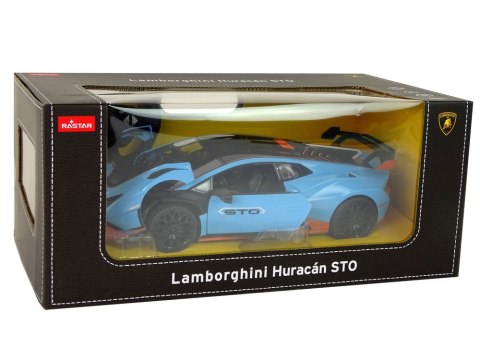 Auto R/C Lamborghini Huracan 1:14 Rastar Niebieskie Auto R/C Lamborghini Huracan 1:14 Rastar Niebieskie
