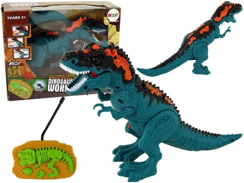 Dinozaur RC Światła Dźwięki Niebieski Dinozaur RC Światła Dźwięki Niebieski