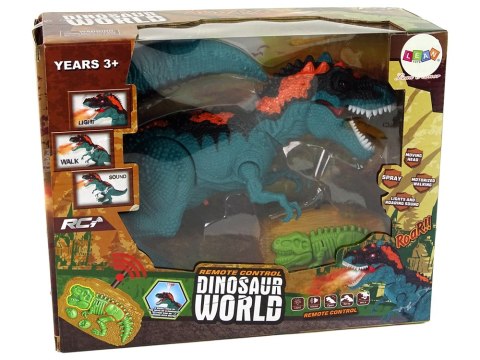 Dinozaur RC Światła Dźwięki Niebieski Dinozaur RC Światła Dźwięki Niebieski