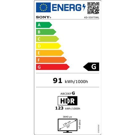 Telewizor Sony KD55X75WL 55" (139 cm) 4K Ultra HD Smart Google LED Telewizor Sony KD55X75WL 55" (139 cm) 4K Ultra HD Smart Google LED