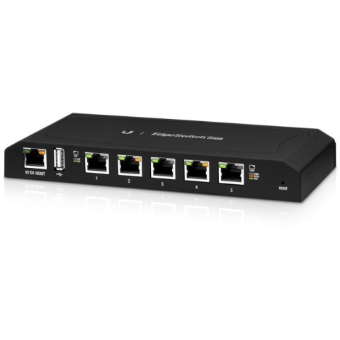 Ubiquiti EdgeSwitch ES-5XP PoE passive, Managed, Desktop, 1 Gbps (RJ-45) ports quantity 5, Passive PoE ports quantity 5 Ubiquiti EdgeSwitch ES-5XP PoE passive, Managed, Desktop, 1 Gbps (RJ-45) ports quantity 5, Passive PoE ports quantity 5