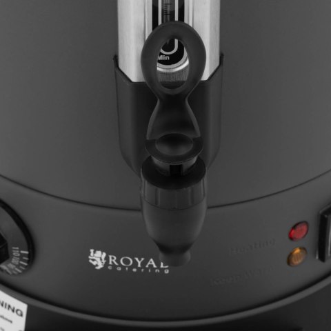 Warnik podgrzewacz do wody z podwójnymi ściankami i ociekaczem 13.5 L 2500 W szary Warnik podgrzewacz do wody z podwójnymi ściankami i ociekaczem 13.5 L 2500 W szary