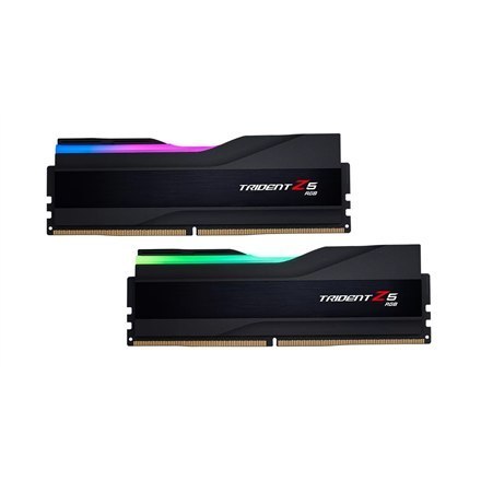 Zestaw G.Skill Trident Z5 RGB 64 (16 GB x 2) GB, DDR5, 5600 MHz, PC/serwer, nr rejestracyjny, nr ECC Zestaw G.Skill Trident Z5 RGB 64 (16 GB x 2) GB, DDR5, 5600 MHz, PC/serwer, nr rejestracyjny, nr ECC