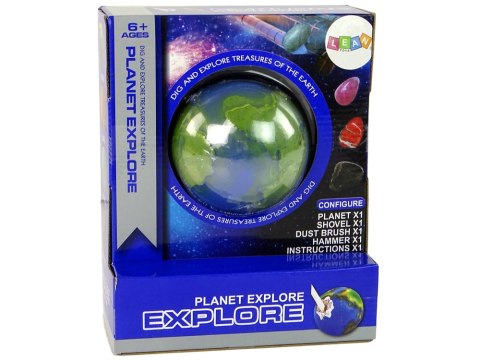 Zestaw Wykopaliska Planeta Ziemia 7 cm Zestaw Wykopaliska Planeta Ziemia 7 cm