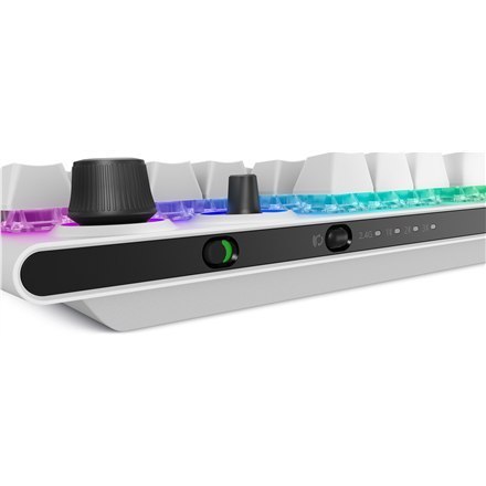 Bezprzewodowa klawiatura do gier Dell Alienware Tri-Mode AW920K, dioda LED RGB, USA, bezprzewodowa, światło księżycowe, Bluetoot Bezprzewodowa klawiatura do gier Dell Alienware Tri-Mode AW920K, dioda LED RGB, USA, bezprzewodowa, światło księżycowe, Bluetoot