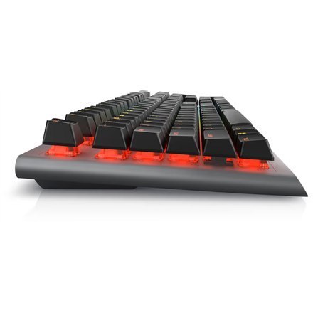 Bezprzewodowa klawiatura do gier Dell Alienware Tri-Mode AW920K, oświetlenie LED RGB, USA, bezprzewodowa, ciemna strona księżyca Bezprzewodowa klawiatura do gier Dell Alienware Tri-Mode AW920K, oświetlenie LED RGB, USA, bezprzewodowa, ciemna strona księżyca