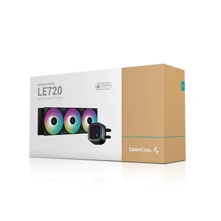 Deepcool LE720 All-in-one Czarny, Intel, AMD, Chłodzenie cieczą procesora Deepcool LE720 All-in-one Czarny, Intel, AMD, Chłodzenie cieczą procesora