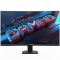 Gigabyte Gaming Monitor GS27QC EK1 27 ", VA, FHD, 2560 x 1440, 16:9, 1 ms, 250 cd/m², Czarny, Ilość portów HDMI 2, 170 Hz