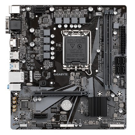 Gigabyte H610M H V2 DDR4 1.0 M/B Rodzina procesorów Intel, Gniazdo procesora LGA1700, DDR4 DIMM, Gniazda pamięci 2, Obsługiwane Gigabyte H610M H V2 DDR4 1.0 M/B Rodzina procesorów Intel, Gniazdo procesora LGA1700, DDR4 DIMM, Gniazda pamięci 2, Obsługiwane
