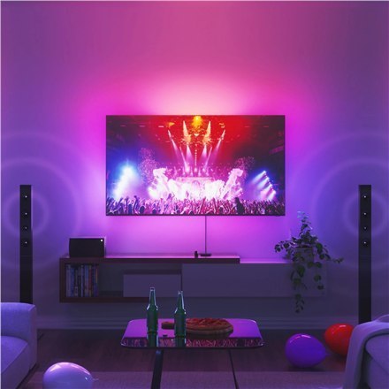 Lustro ekranowe telewizora Nanoleaf 4D + zestaw pasków świetlnych (do telewizora i monitora do 65 cali) Lustro ekranowe telewizora Nanoleaf 4D + zestaw pasków świetlnych (do telewizora i monitora do 65 cali)