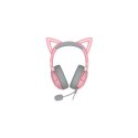 Razer Headset Kraken Kitty V2 Mikrofon, kwarcowy, przewodowy, nauszny, z redukcją szumów