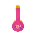 Słuchawki Bluetooth dla dzieci Energy Sistem Lol&Roll Pop w kolorze różowym