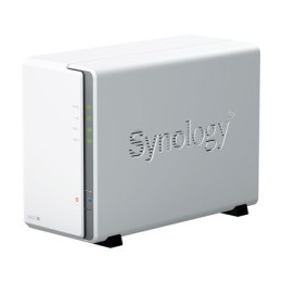 Synology Tower NAS DS223j do 2 HDD/SSD, Realtek, RTD1619B, Częstotliwość procesora 1,7 GHz, 1 GB, DDR4, 1x1GbE, 2xUSB 3.2 Gen 1