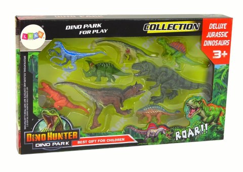 Zestaw Figurki Dinozaury 8 sztuk Kolorowe Zestaw Figurki Dinozaury 8 sztuk Kolorowe