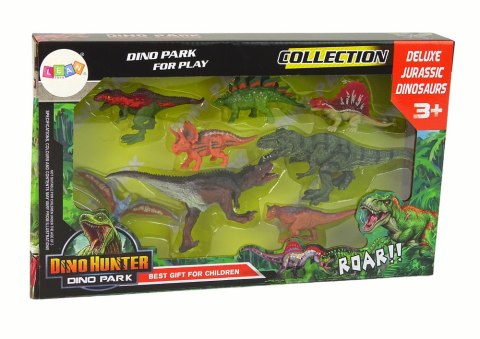 Zestaw Figurki Dinozaury 8 sztuk Kolorowe Zestaw Figurki Dinozaury 8 sztuk Kolorowe