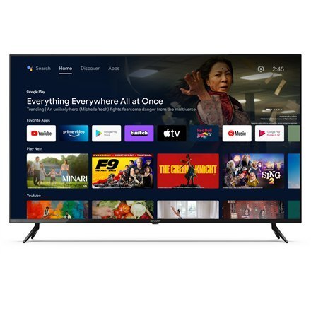 Telewizor Sharp 55FL1EA o przekątnej 55 cali (139 cm) i rozdzielczości 4K Ultra HD Smart z systemem Android i systemem Android Telewizor Sharp 55FL1EA o przekątnej 55 cali (139 cm) i rozdzielczości 4K Ultra HD Smart z systemem Android i systemem Android