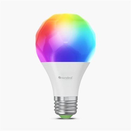 Żarówka Nanoleaf Essentials Smart A60 E27 Matter 9W 806Lm RGBCW 2700-6500K Żarówka Nanoleaf Essentials Smart A60 E27 Matter 9W 806Lm RGBCW 2700-6500K