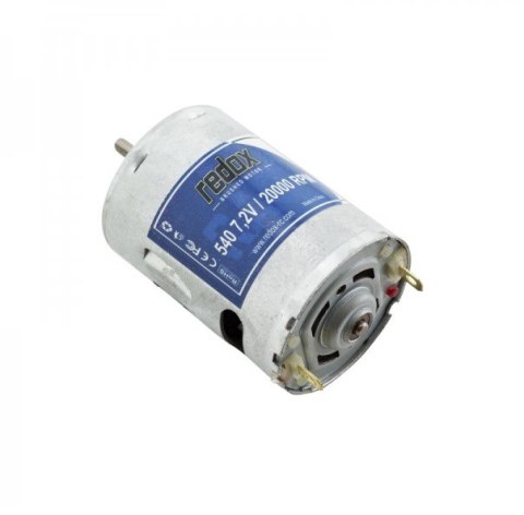 Silnik szczotkowy RACE 540 7.2 V 20000 RPM - REDOX Silnik szczotkowy RACE 540 7.2 V 20000 RPM - REDOX