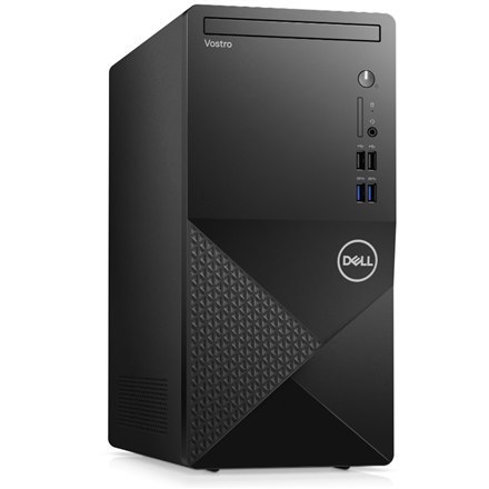 Komputer stacjonarny Dell Vostro MT 3910, wieża, Intel Core i3, i3-12100, pamięć wewnętrzna 8 GB, DDR4, dysk SSD 256 GB, karta g
