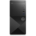 Komputer stacjonarny Dell Vostro MT 3910, wieża, Intel Core i3, i3-12100, pamięć wewnętrzna 8 GB, DDR4, dysk SSD 256 GB, karta g