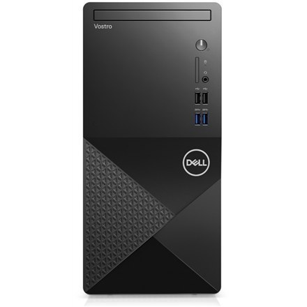 Komputer stacjonarny Dell Vostro MT 3910, wieża, Intel Core i3, i3-12100, pamięć wewnętrzna 8 GB, DDR4, dysk SSD 256 GB, karta g