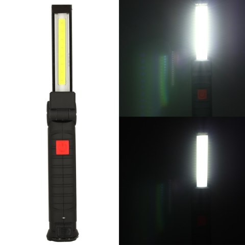 Latarka warsztatowa USB COB magnes akumulator Latarka warsztatowa USB COB magnes akumulator