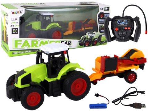 Traktor z Przyczepą RC Zdalnie Sterowany 1:16 Traktor z Przyczepą RC Zdalnie Sterowany 1:16