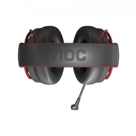 AOC Gaming Headset GH401 Microphone, Black/Red, Wireless/Wired AOC Gaming Headset GH401 Microphone, Black/Red, Wireless/Wired