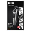 Braun Trymer do brody BT5360 Bezprzewodowy, Czas pracy (max) 100 min, Ilość stopni długości 39, Li-Ion, Czarny/Srebrny