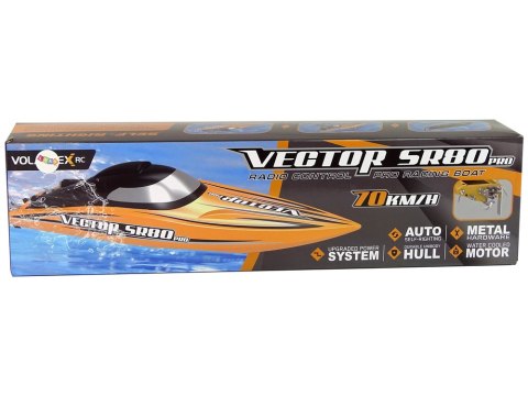 Łódź Motorówka R/C Brushless ARTR SR 80 PRO 74 km/ h Żółta Łódź Motorówka R/C Brushless ARTR SR 80 PRO 74 km/ h Żółta