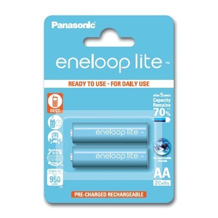 Panasonic eneloop AA/HR6, 950 mAh, Rechargeable Batteries Ni-MH, 2 pc(s), Ready to use Panasonic eneloop AA/HR6, 950 mAh, Rechargeable Batteries Ni-MH, 2 pc(s), Ready to use