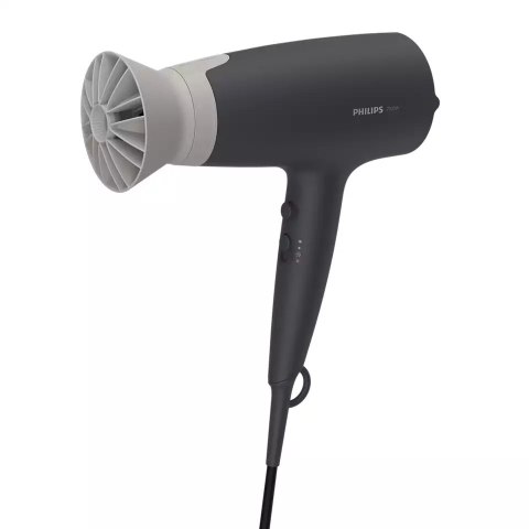 Philips Hair Dryer BHD351/10 2100 W, Number of temperature settings 6, Ionic function, Black/Grey Philips Hair Dryer BHD351/10 2100 W, Number of temperature settings 6, Ionic function, Black/Grey
