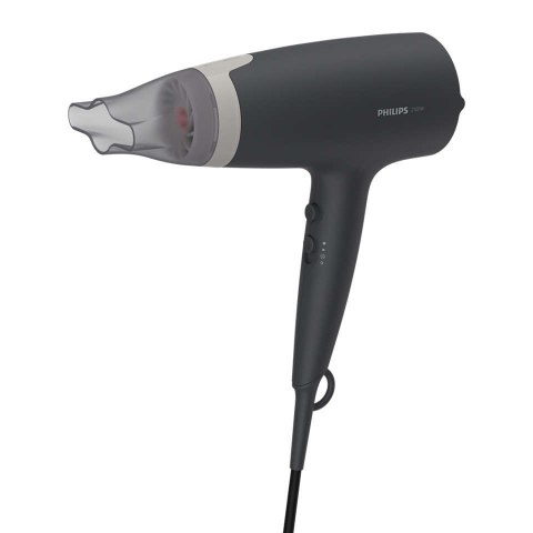Philips Hair Dryer BHD351/10 2100 W, Number of temperature settings 6, Ionic function, Black/Grey Philips Hair Dryer BHD351/10 2100 W, Number of temperature settings 6, Ionic function, Black/Grey