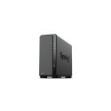 Synology Tower NAS DS124 do 1 HDD/SSD, Realtek, RTD1619B, Częstotliwość procesora 1,7 GHz, 1 GB, DDR4, 1x1GbE, 2xUSB 2.0